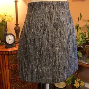 HM Skirt Black/Silver Shimmer. 6